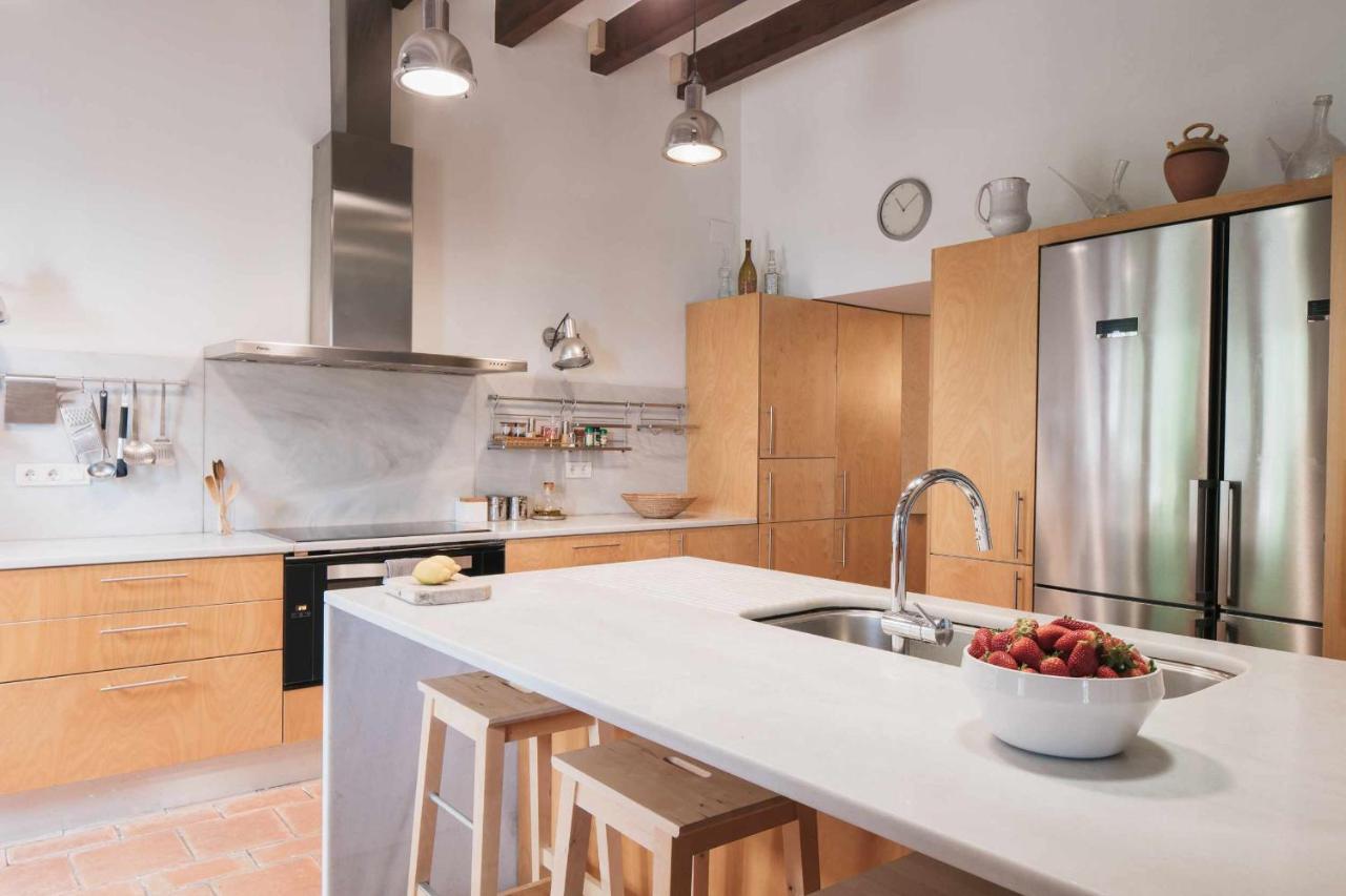 Ca Landreu Ecoturisme Villa Tiana Bagian luar foto